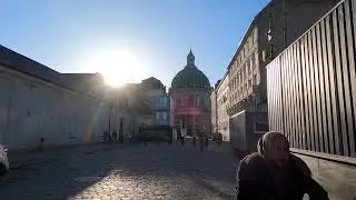 Golden Hour Stroll Through Copenhagen: Amalienborg Palace and the Changing of the Guard
