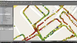 CA5G 커버리지 테스트 결과 QGIS 렌더링 방법