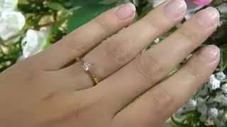 DR039 Solitaire Diamond Engagement Ring