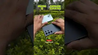 Iphone 15 vs Samsung S24 ultra Camera Test #shorts