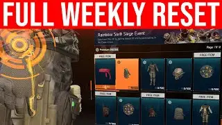 Еженедельный сброс Division 2 30 сентября! (Торговцы, Магазин, События и Проекты)