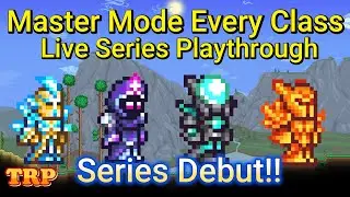 Terraria Master Mode Every Class Series Debut!! My Ultimate Challenge!