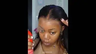 Pre-customized Glueless 360 HD Lace Wig #wiginstall #hdlace #360frontalwigs