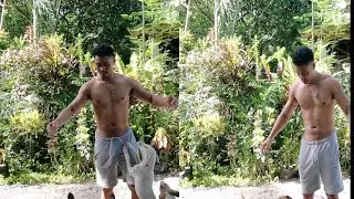 my morning routine with my doggies #petlovers  #myhappiness #thankyoulord