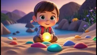 Five Tiny Pebbles Playing Hide & Seek | Nursery Rhymes for Kids & Baby Songs