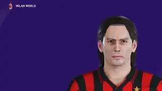 Criar Filippo Inzaghi Milan Legend Pes21 #pes #efootball #efootball22 #milan #pes22