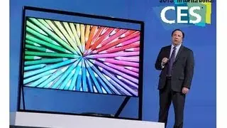 Samsung TV Display 2013 CES