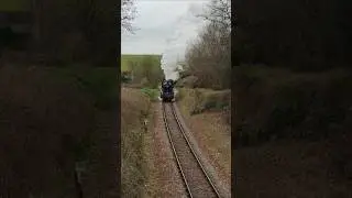 7828 'Odney Manor' powering past Churchlands bridge on ECS to MD