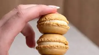 Ganache do makronek s ovocnou pastou