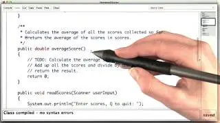 Average Scores - Intro to Java Programming