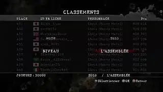 Resident Evil 5 Mercenaire SOLO / DUO