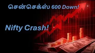Market Crash Today ⚠️ Nifty Below 26000 | Sensex Falls | Post Market Summary Tamil