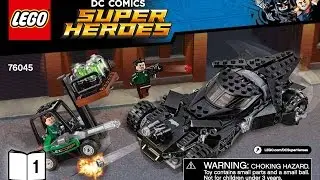 LEGO Batman LEGO Super Heroes Kryptonite Interception 76045 Instructions DIY Book 1