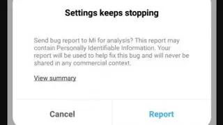 How To Fix Settings Keeps Stopping Mi | Xiaomi | Redmi phone | Settings has stopped problem 2022