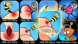 Help Me Tricky Puzzle,Help Me Tricky Story,Help Stickman Tricky puzzle VS Tricky Story,Help Me Brain