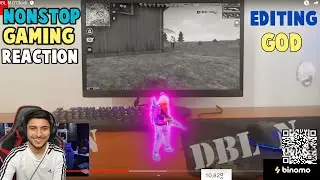 @NonstopGaming_ Live Reaction on DBL N😱 Nonstop Gaming Reaction on Editing God /Garena Free Fire