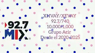 Evoluci&oacute;n de XHVAY/XEVAY