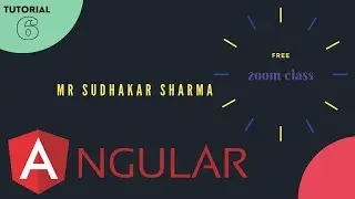 Typescript | Angular On Zoom By Mr. Sudhakar Sharma | Day 6 🔥