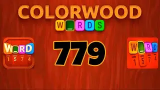 COLORWOOD WORDS Cryptogram level 779