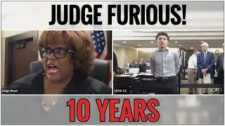 Judge Furious Over Plea Deal as 17-Year-Old Is Handed 10-Year Sentence
