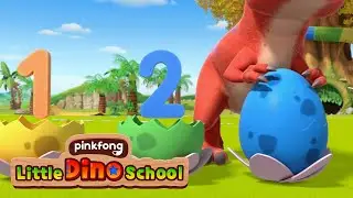 [Dinosaur Song] Let's Count with Dinosaurs | Dinosaur Cartoon | Pinkfong Dinosaurs for Kids