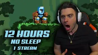 This is what insanity looks like.  The Infamous Jump King Stream