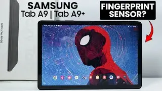 Есть ли у планшетов Samsung Tab A9 / A9+ сканер отпечатков пальцев?