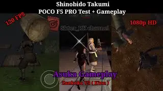 Shinobido ps2 : test 120 FPS in Poco F5 Pro + gameplay  on AetherSX2