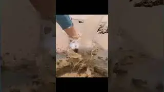 Clean Shoes from Mud 💗#tiktok #satisfying #oddlysatisfying #relaxing #shorts #MrMadras