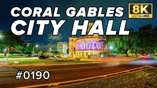 8K Timelapse of the Coral Gables City Hall in Coral Gables, Miami, Fl (Sony A7R4 & G-Master 16-35mm)