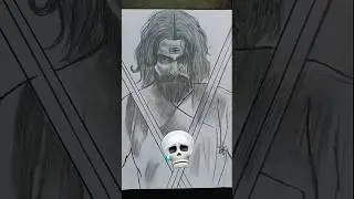 Chhaava Drawing 🔥 Vicky Kaushal||@KRISHAN_ARTS_7 ||#shorts#chhaava#drawing#art