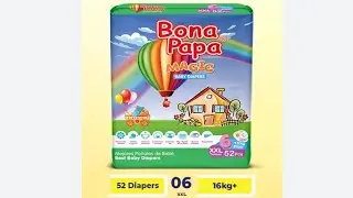 Bona papa magic baby diaper review | Is it Leak proof?🤔| Is it worth buying |🧐Experienced mom review
