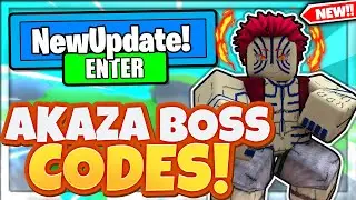 ALL NEW SECRET *AKAZA BOSS* UPDATE CODES In Roblox Slayers Unleashed!