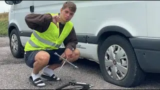 PUNKTERING I FRANKRIKE - FICK RINGA BÄRGARE!