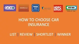 How To Choose Car Insurance | A Different and the BEST approach (The ONLY video you need to watch)