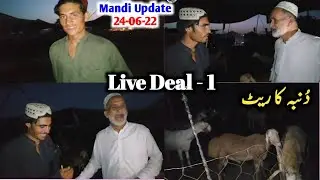 Bakra Mandi Dunmba Deal 1 | Bakra Dunmba K Rate | Lahore Bakra Mandi | Mandi Update | Bakra Eid 2022