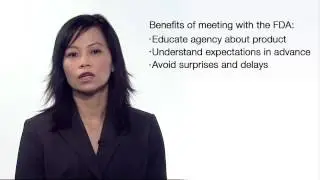 Benefits of Meeting with the FDA