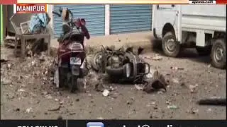 BOMB BLAST AT THANGAL BAZAR IN IMPHAL, MANIPUR , SECOND BLAST IN FOUR DAYS