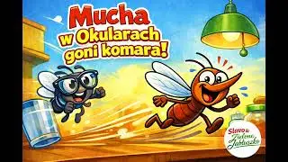 Mucha w okularach goni komara 🪰🦟