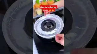 Aluminium gas stove burner cover🔥 #kitchen #gadgets #shorts