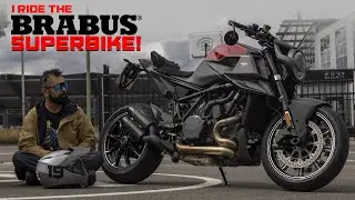 I ride the #BRABUS #Superbike, the #1300R!