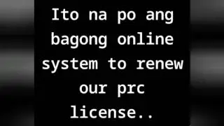 How to renew PRC license Online for OFW