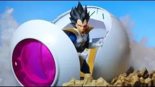 Bandai Dragon Ball Z Figure-rise Mechanics Saiyan Space Pod Review