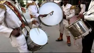 drums at a wedding
