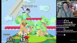 Trina SLICES Through Her Rival and Trains HARD | Super Smash Brothers Melee feat. RancidNaners