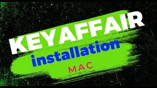 Audiolounge KEYAFFAIR Installer Help Video Mac