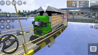 EXTREME HINO TRUCK 500 DRIVE 😱 | CITY ROADS TO NARROW SHIP BRIDGE PARKING GAMEPLAY