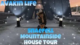 Avakin Life: Snaefell Mountainside House Tour ❄️