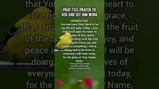 #gospel #prayer #jesuslovesyou #faith #grace #bible #short #amen #2025 #pray