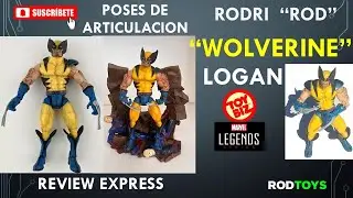 Review Wolverine Articulaciones #wolverine #marvel #reviewtoys #figura #fyp #poses #articulaciones